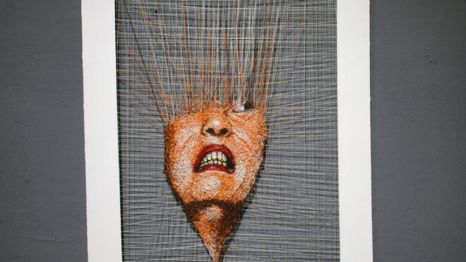 Horror arte textil de Daniela Castillo